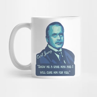 Carl Jung Portrait and Quote Mug